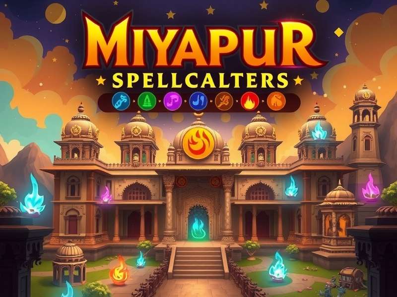 Miyapur Spellcasters world map showing different regions of ancient India